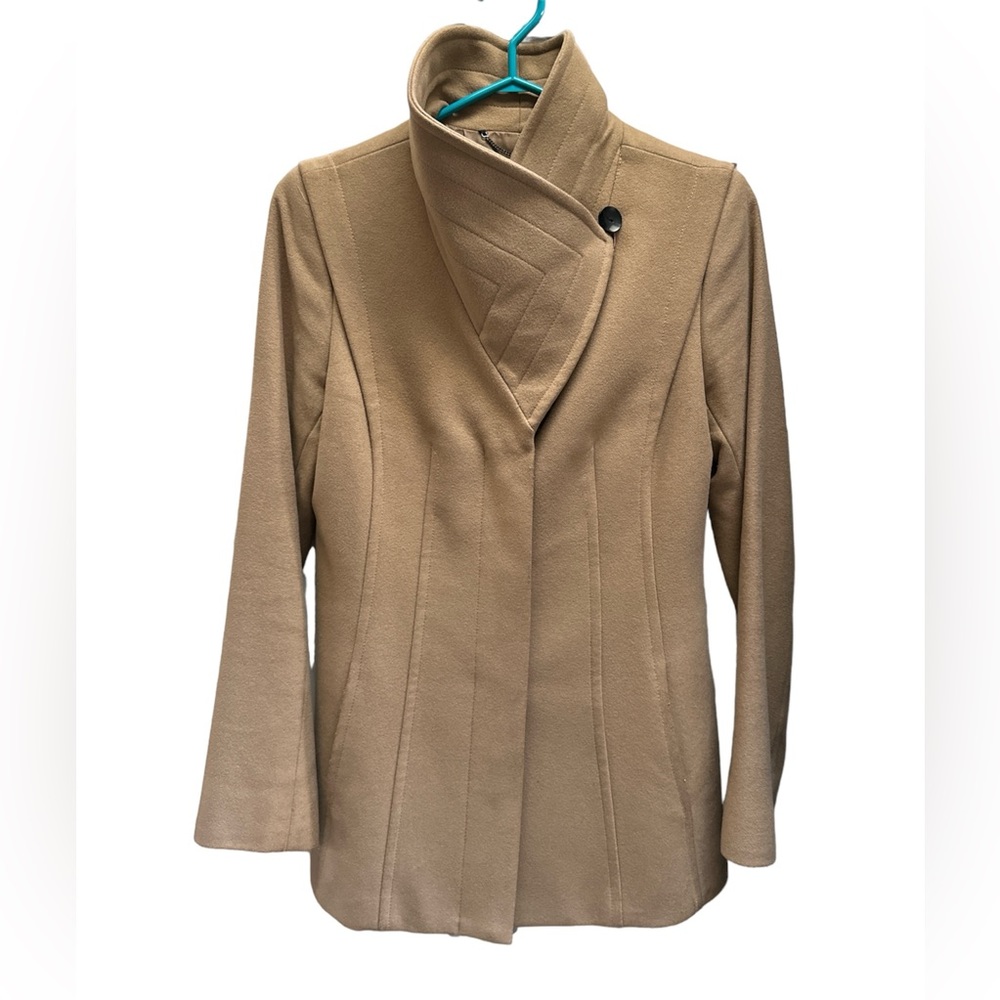 BABATON wool/cashmere camel coat size S (no belt)